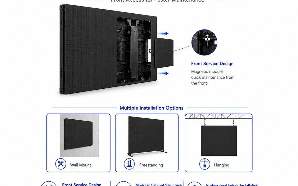 Indoor Fixed Installation LED Display image