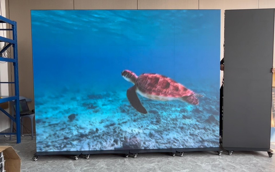 Real LED display project case